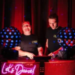 DJk and DJ Hamez on the decks looking - dj hire weston super mare