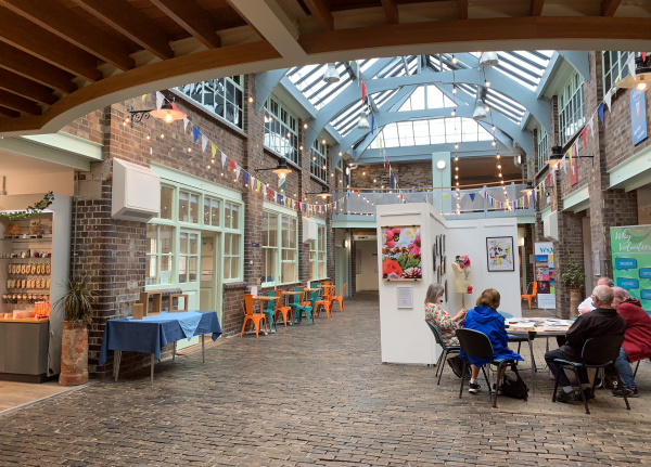 weston museum courtyard