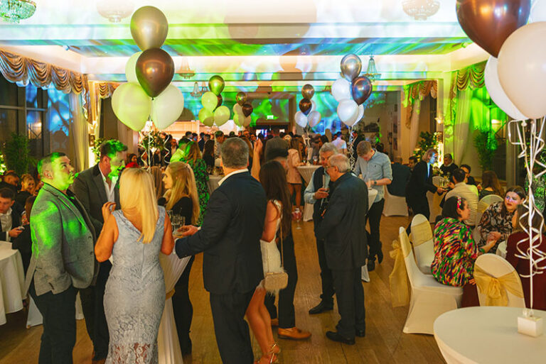 weston grand pier Tiffany room party