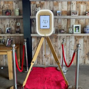 photo pod booth for hire runway