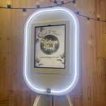 photo pod booth for hire lights